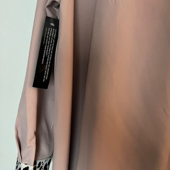 Sister Jane Blush Long Sleeve Dress with White Details - Picture 7 of 16